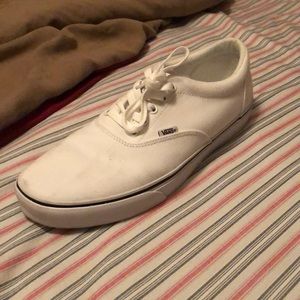 Vans Doheny (Black Foxing) White/White